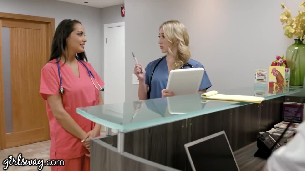 Watch Hot lesbian hospital and two naughty doctor and nurse Full. Duration: 10:25 | ePornBabe.