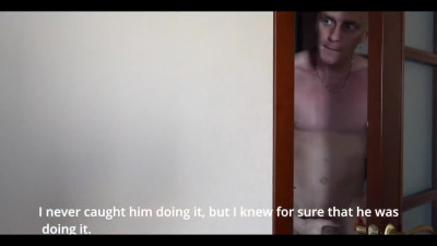 Red-haired cougar noticed that her stepson was watching her and decided to give him a bit of her anal