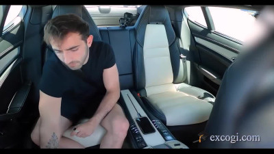 Blonde fucks inside the sport can and continues riding in the bedroom
