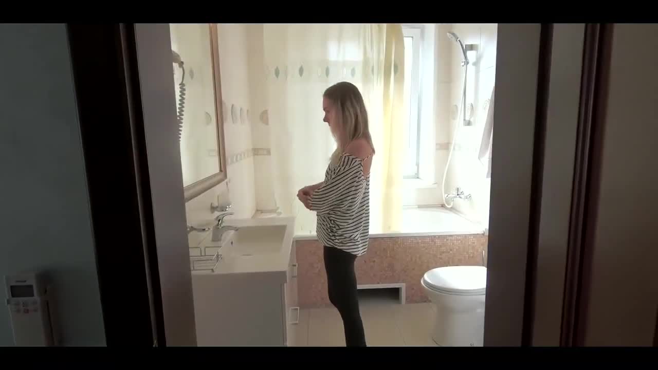 Watch Blonde after work enjoys pillow humping Full. Duration: 09:19 | ePornBabe.