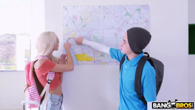 Teens having fun journey to the pleasure
