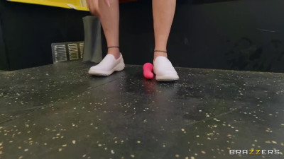 Unbelievable fuck in the public transportation with cute blonde
