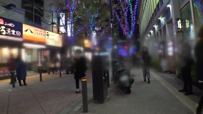 European guy picked up Japanese girl and fucks her deeply