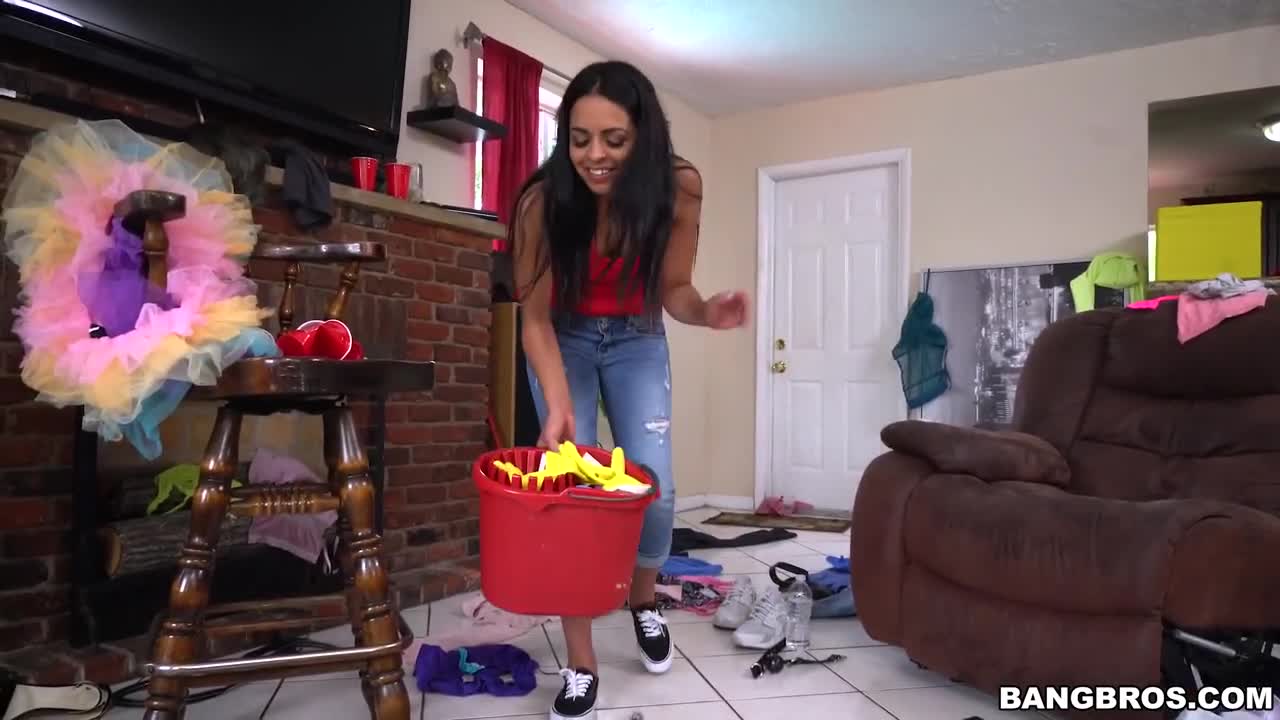 Watch Sexy Latina maid teases to try her hole Full. Duration: 04:58 | ePornBabe.