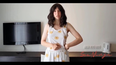 My stepmom gets jealous when I watch porn and fucks me like never before