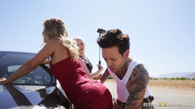 Rough fuck for blonde hoe with juicy butt