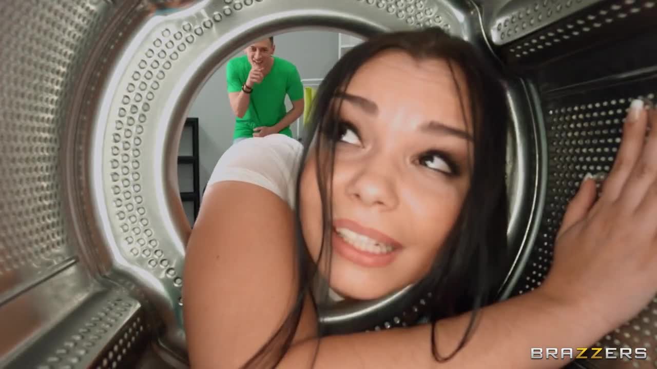 Watch Husband fucks his wife's sister that stuck in the washing machine Full. Duration: 07:57 | ePornBabe.