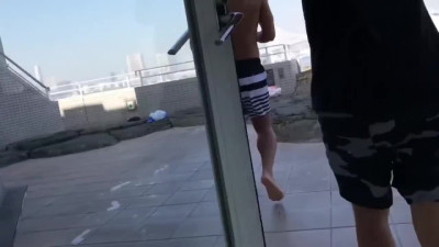 Japanese girl enjoys vacation and dirty sex with Stranger. She fucks like a whore!