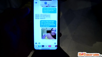Slim Leah has love affair with her new roommate - POV