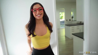 Seduces daddy's friend to fuck my ass and cum on face