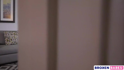 Yoga teen Emily is having her wet pussy filled with BBC