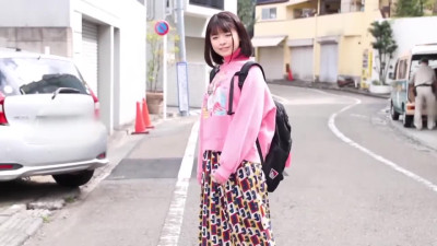 Kawaii girl From Japan shows her fresh body & fucks with stranger