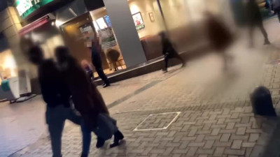 Japanese girl Gives Head and fucks hard with young stranger