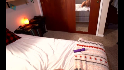 Busty amateur gets her Vag pumped with Cum after POV sex