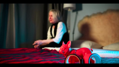 Amazing blonde getting rouge fuck in hotel number with bondage
