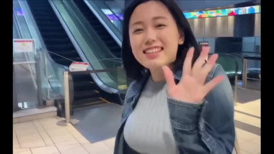 Japanese porn with a girl from the airport