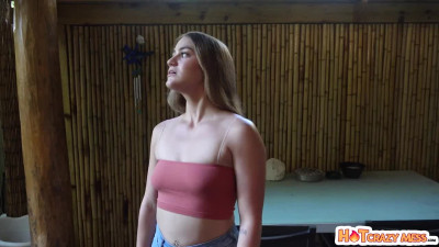 Kenzie Madison teasing with her Breast before Quick POV Fuck