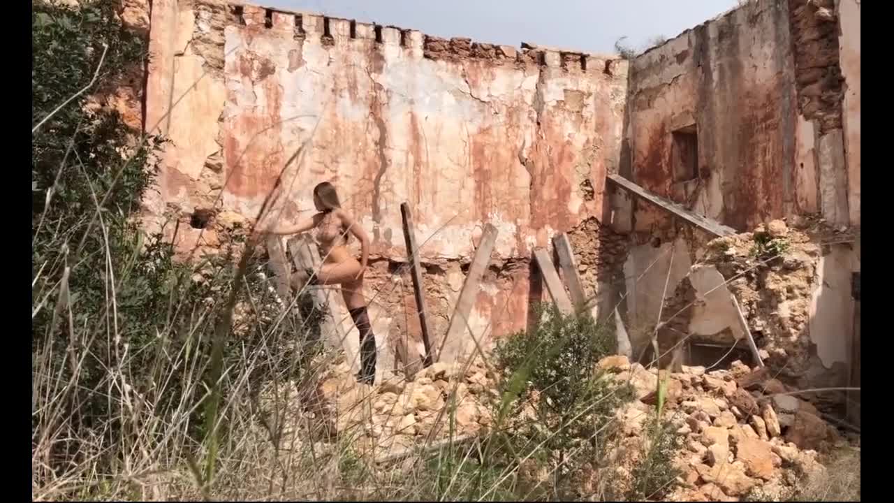 Watch Gorgeous redhead lass is tied and nailed around outdoor remains Full. Duration: 10:28 | ePornBabe.