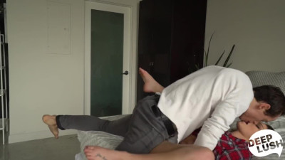 Athena Faris sucks Big D & enjoys Rough sex w Owen Gray