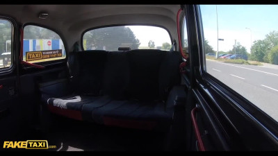 Perfect redhead goddess fucks in the Fake Taxi