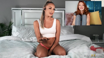 Alluring girls show their passion during Lesbian Video-Chat Play
