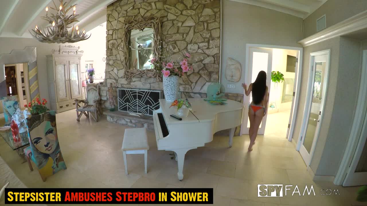 Watch Sexy stepsis with long hair fuck stepbro on a Spy Cam Full. Duration: 07:56 | ePornBabe.