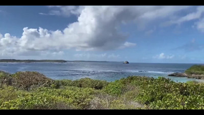 Blonde teen has marvelous time with monster bbc by the ocean