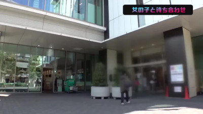 Busty Japanese allows to fuck her after quick tits play