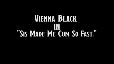 Vienna Black makes her Stepbro Cum after Quick HookUp in POV