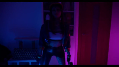 Inked gamer chick fucked with her lovers joystick