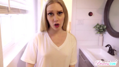 Blonde Emma Starletto is trained by fucking