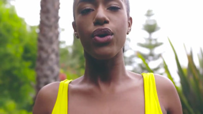 Sporty Ebony blows BWC before deep Interracial Fuck