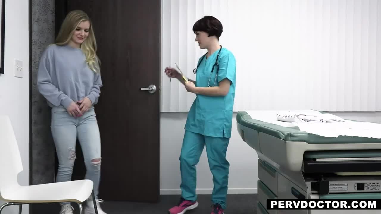 Watch Babe's hospital check up finished with spontaneous 3some Full. Duration: 12:20 | ePornBabe.