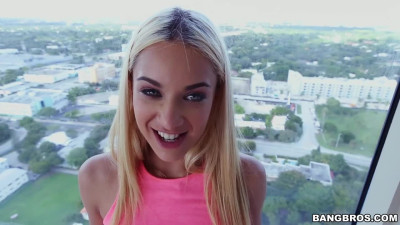 Slender teen swallows Big Cock and rides it like a Cowgirl