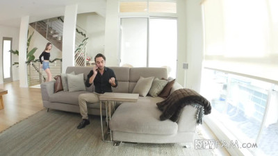 Riley Reid fucks with her pervy stepbro in front of SpyCam