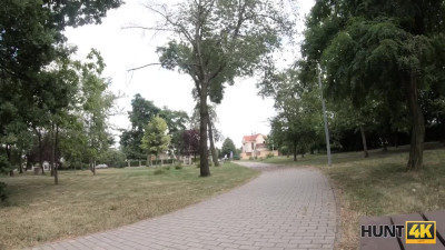 Czech slut fucked for money while her cuckold boyfriend licked her feet
