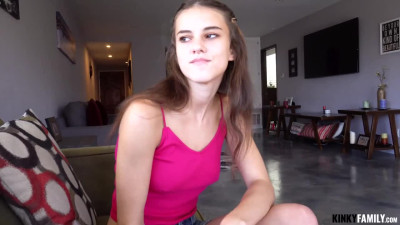 Kinky stepsister deals w Boner and gets Cummed in POV