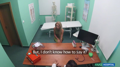Doc with big cock Rammed teen's Tight pussy after Check-Up
