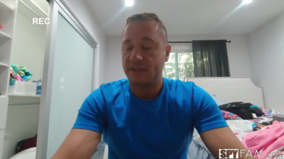 Petite cutie jumped on stepdaddy's long schlong like a PornStar