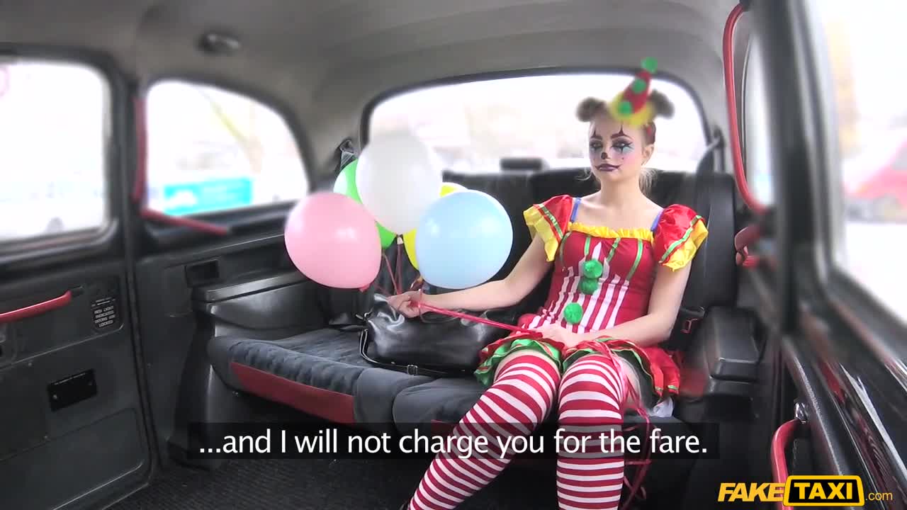 Watch Kinky clown girl jumped on Driver's cock during Taxi Ride Full. Duration: 06:58 | ePornBabe.