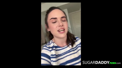 Lustful booty girl is fucked by her sugar daddy