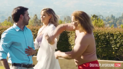 Busty milf step mom teaches her son how to fuck