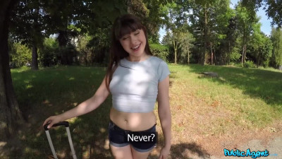 Picked-Up teen sucked Thick D before Backseat Anal Sex