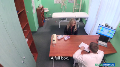 Doctor checks up on his patient