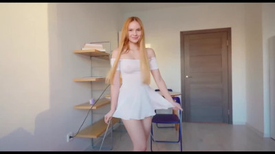 Sexy Busty Plump-booty Blonde Sucks Her BF's Dick Greedily Ad Rides It Wildly To Deserve a Creampie