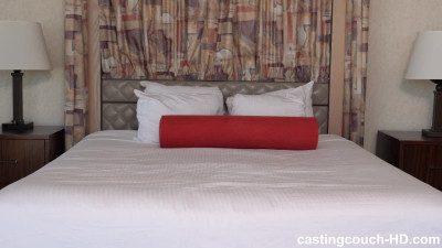Sweet teen first time on a casting couch with BBC mister