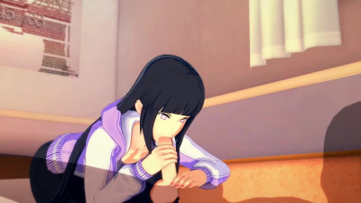Hinata gets Creampied after dirty sex in Hot Naruto Hentai scene