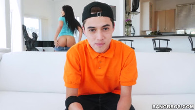 Busty babysitter fucks young perv - Brown Bunnies