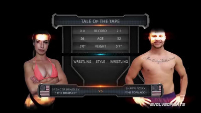 Sex Wrestling between Shawn and Spencer
