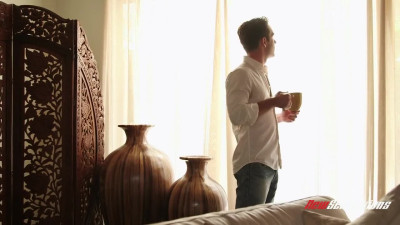 Logan Pierce and Scarlett Sage have amazing sex on a couch